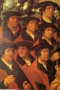 JACOBSZ, Dirck Group Portrait of the Arquebusiers of Amsterdam USA oil painting artist